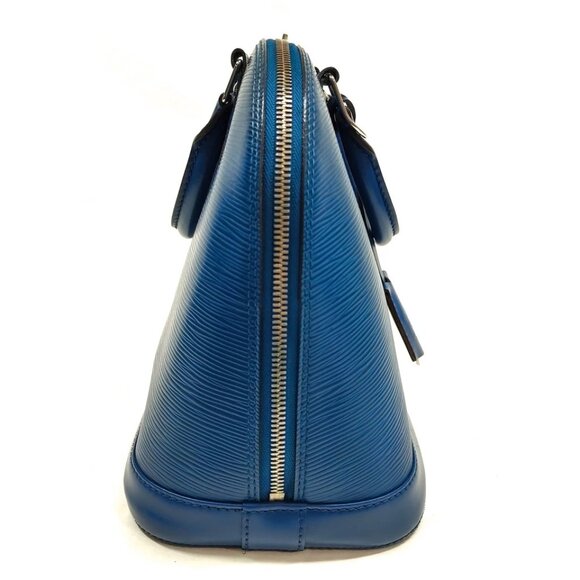 Louis Vuitton LV Hand Bag Alma Blue Epi 690-031225 - Picture 4 of 16